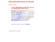 Tablet Screenshot of erlen.educanet2.ch